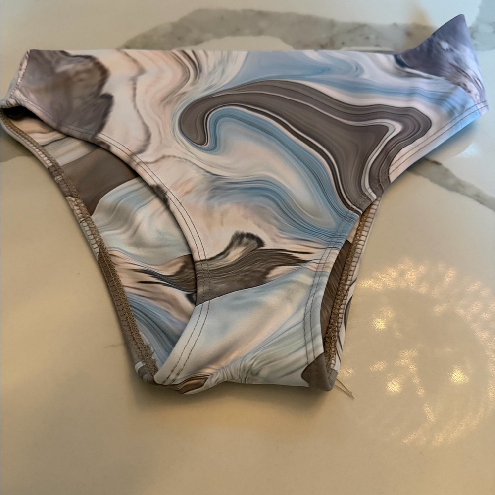 Swirl Pattern Bikini Bottom